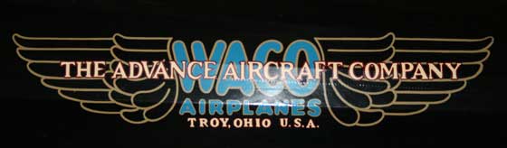 Waco Logo Detail, NC8584 