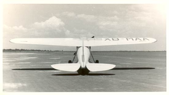 XB-MAA in Mexican Registration, date unknown