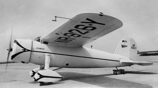 Lockheed NR926Y at Floyd Bennett Field, 1935
