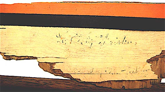 Wood Piece From the Wrecked "Lithuania II", September 22, 1935 (Source: Murphy)