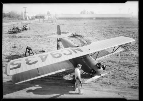 Fleet NC9435, California, 1930 (Source: USCL)