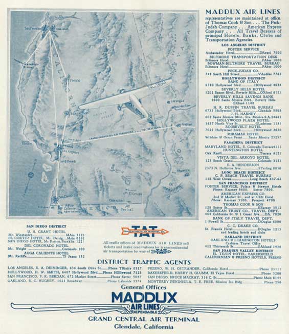 Ford NC9641, Maddux Advertisement, Ca. 1930 (Source: Link)
