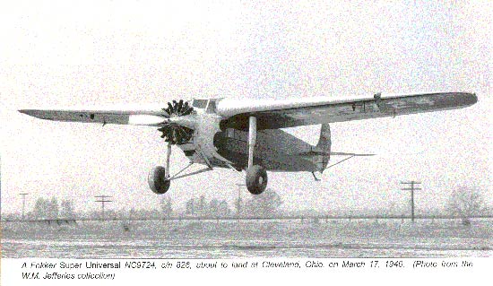 Fokker NC9724 in 1940