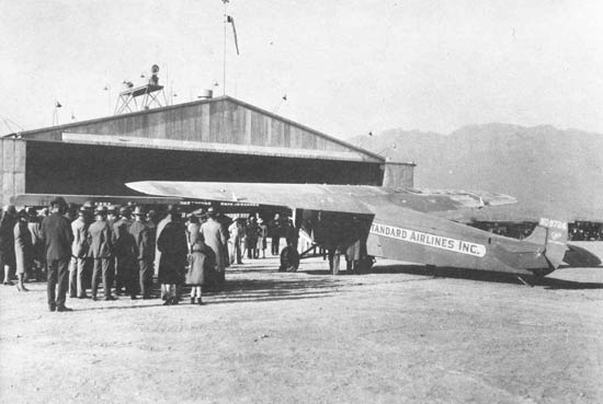 Fokker NC9724 at El Paso, TX, February 1929