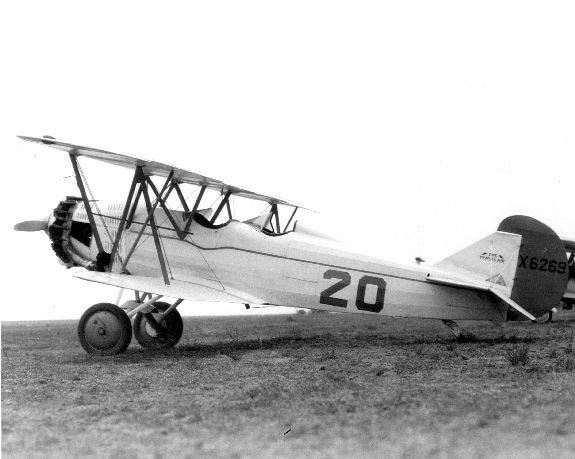 Travel Air NX6269, Wichita, KS, 1929 (Source: SDAM)