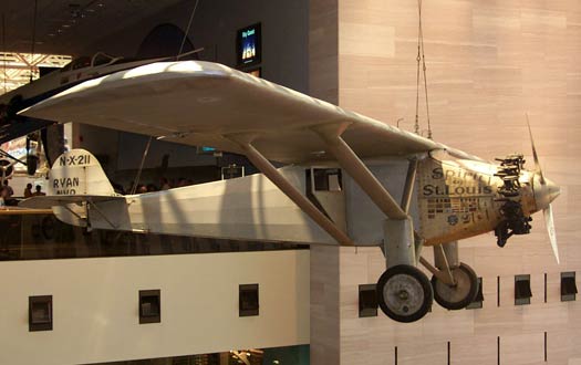 "Spirit of St. Louis" at the Smithsonian