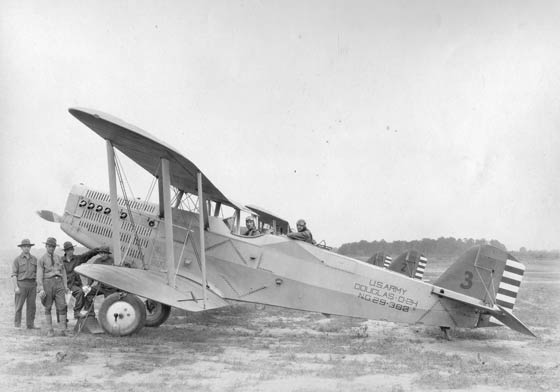 Douglas O-2H at Indianapolis, IN, Date Unknown (Source: Tretter)