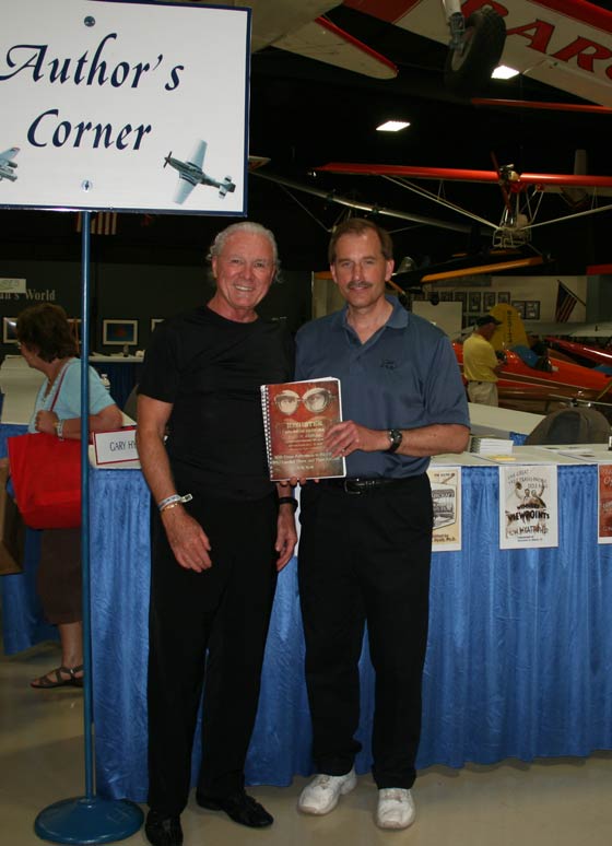 Your Webmaster and Jeff Skiles (R), April, 2010