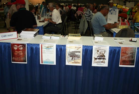 Davis-Monthan Airfield Book Table, Lakeland, FL, April 16-18, 2010
