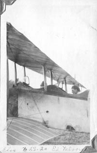 Cleo Libhart First Flight, July 28, 1920 (Source: Aavang)