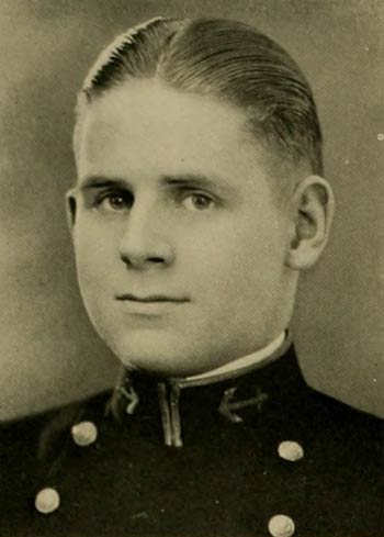 T.A. Ahroon, USNA, Ca. 1928 (Source: Woodling)