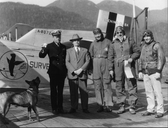Part of 1926-29 Alaska Survey Crew (Source: SDAM) 