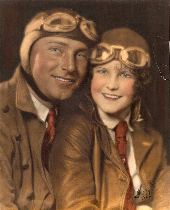 Cecil A. Allen and Aline Miller, Engagement Portrait, Ca. 1930