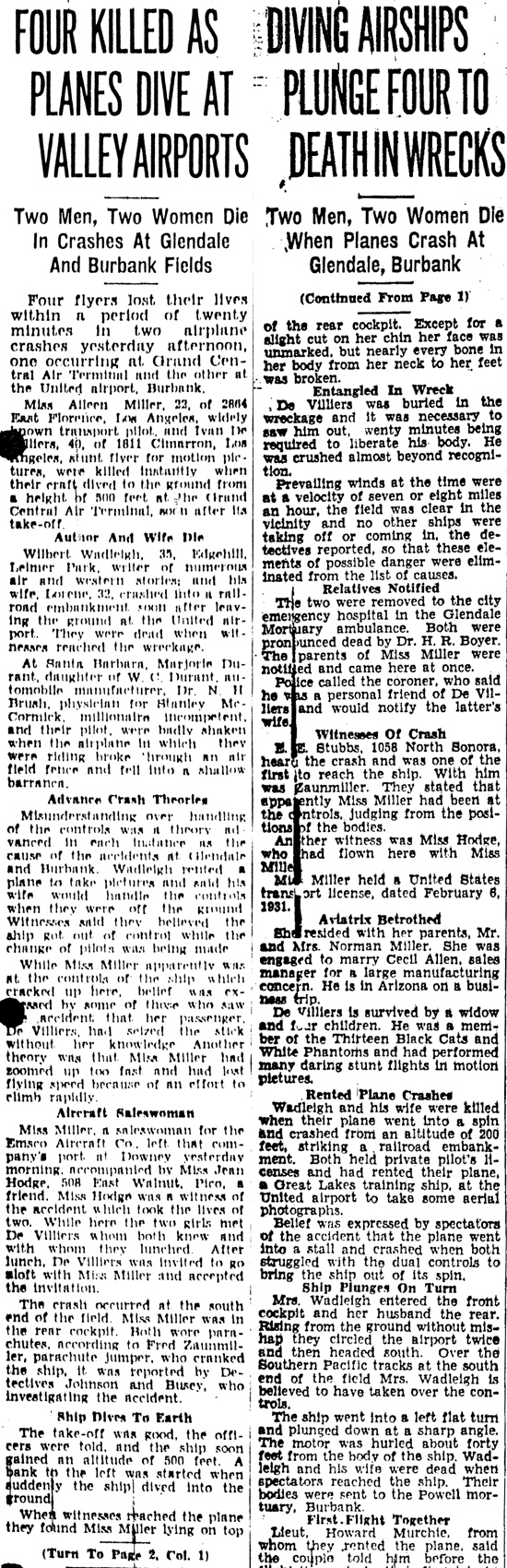 Glendale News-Press, March 24, 1931