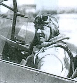 In Cockpit, March Field, Riverside, CA 1934