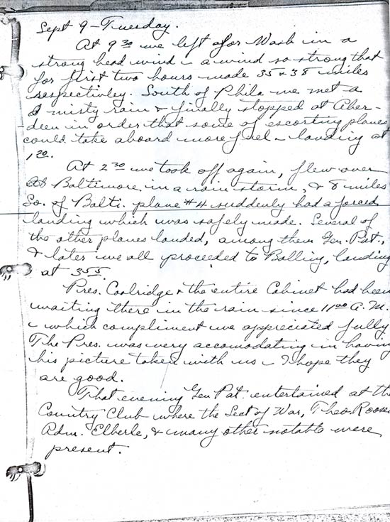 Leslie Arnold Diary Page 2