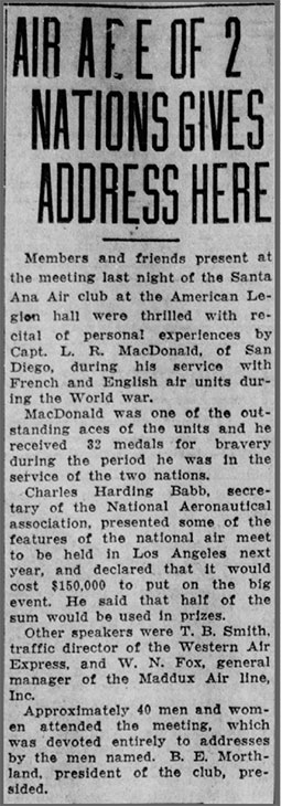 Van Nuys News (CA), October 27, 1927 (Source: newspapers.com)