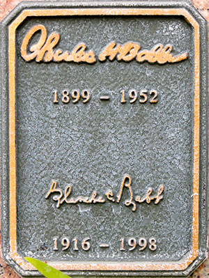 C.H. Babb Grave Marker, 1952 (Source: findagrave.com)