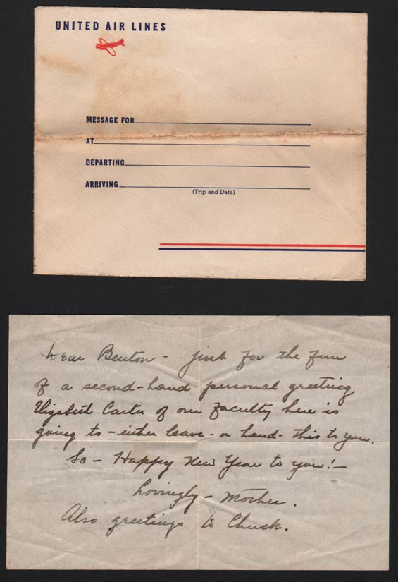 Undated New Year Greeting (Source: Denault)