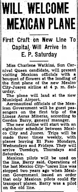 The El Paso Herald-Post, November 16, 1937 (Source: newspapers.com)