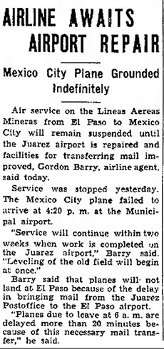 The El Paso Herald-Post, January 21, 1938 (Source: newspapers.com)