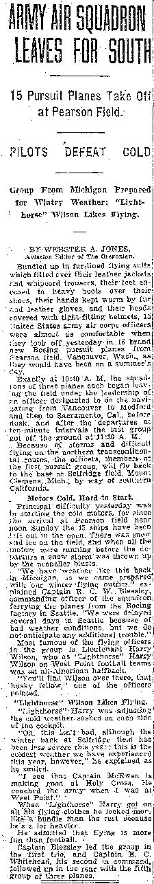 The Morning Oregonian, Tuesday, February 2, 1932 (Source: Woodling)
