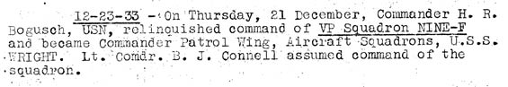Bureau of Aeronautics Newsletter, January 14, 1934 (Source: Webmaster) 