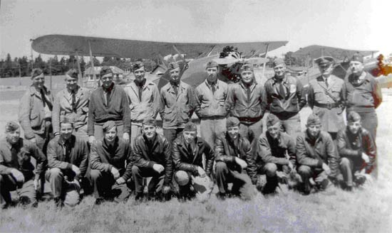 Officers of the 321st Observation Squadron