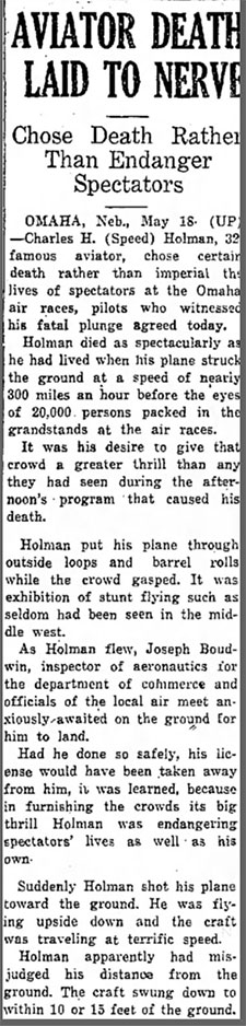 Mexia Weekly Herald (TX), May 22, 1931 (Source: newspapers.com)