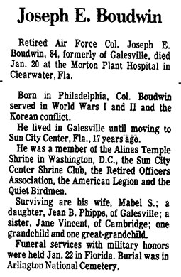 Annapolis Evening Capital (MD), February 3, 1981 (Source: Woodling)
