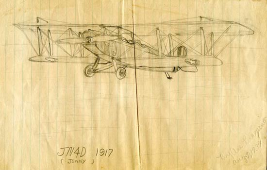 Ace Bragunier Drawing, 1939