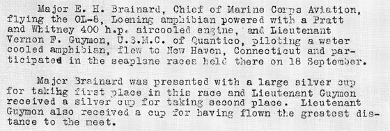 Bureau of Aeronautics Newsletter, October 5, 1927 (Source: Webmaster) 