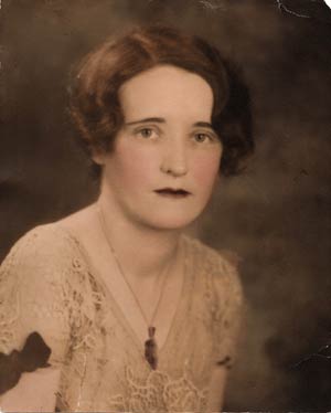 Bransom's Wife, Mary Hardy, 1903-1989 (Source: Marler)