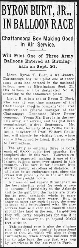 Chattannooga Daily Times, September 5, 1920 (Source: newspapers.com) 