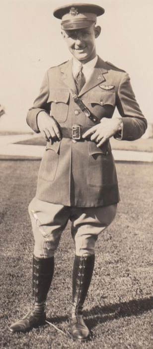 Lieutenant Ray Henry Clark, ca, 1930s (Source: Clark Family Album)