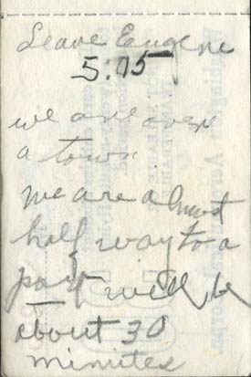 Notepad With Which Mrs. Collier Communicated With Winnifred, Age Seven (Source: Ringhoffer via Woodling) 