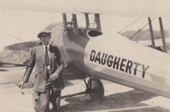 Earl Daugherty, Date, Location & Airplane Unknown (Source: Campbell)