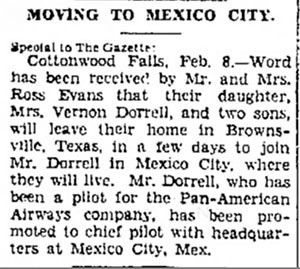 Emporia Gazette (KS), February 8, 1934 (Source: newspapers.com) 
