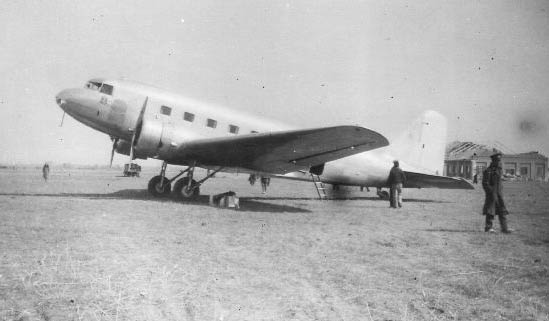 Douglas DC-2, China, Ca. 1940s (Source: SDAM)