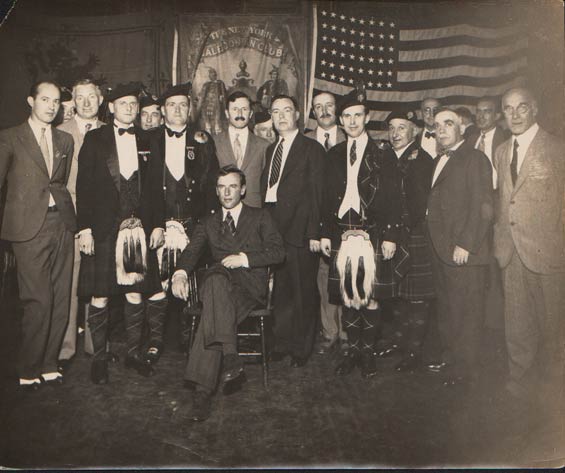 Group Portrait, James Mollison, August 1, 1933 (Source: Burns) 