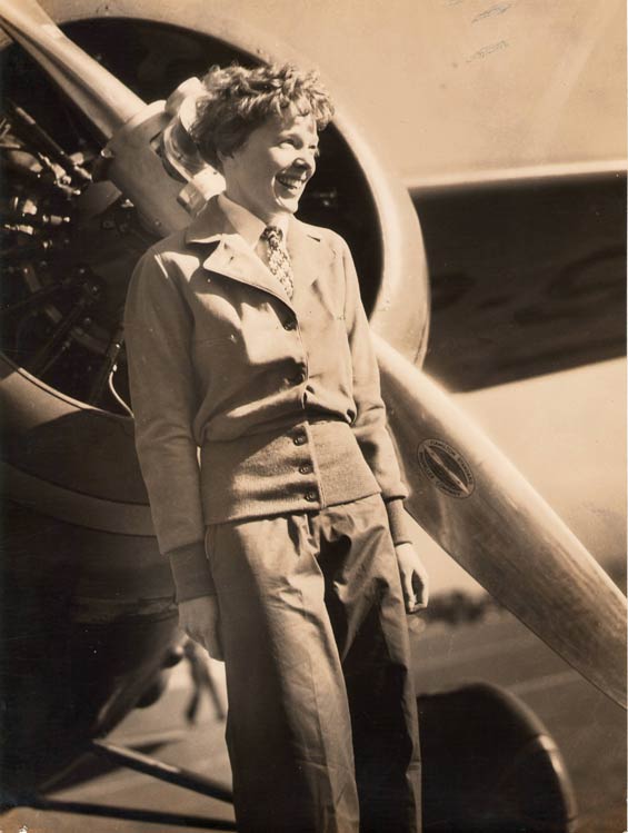 Amelia Earhart, Undated Photograph (Source: Kranz)