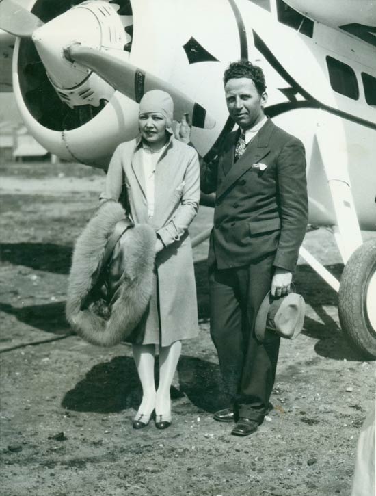 Claire and "Hub" Fahy, March 6, 1930