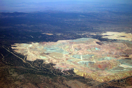 Mining Operation Near Silver City, NM, September, 2003
