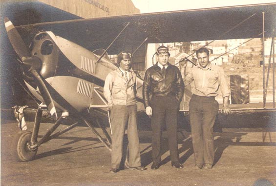 John Fornasero (L) and Others, 1930 (Source: Comer) 