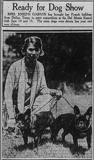 Show Dogs, Oakland Tribune, May 19, 1930 (Source: newspapers.com)
