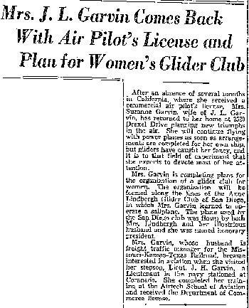 Dallas Morning News, April 29, 1930 (Source: Woodling)