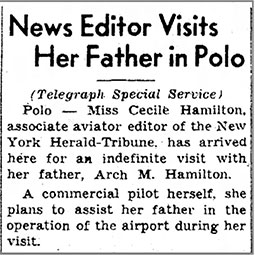 Dixon Telegraph, June 13, 1947 (Source: newspapers.com) 
