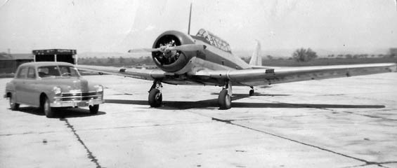 Robert Henderson's AT-6B, NC61069, Date Unknown (Source: Careaga) 