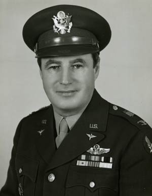 Undated Photo Of Colonel Hodgson While Posted at Cochran Field, Macon Georgia, During WWII (Source: Hodgson Family via Woodling)