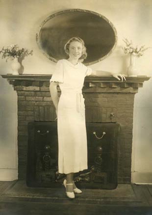 Mrs. Jack C. Hodgson, The Former Natalie St. Clair Norwood, Date Unknown (Source: Hodgson Family via Woodling)